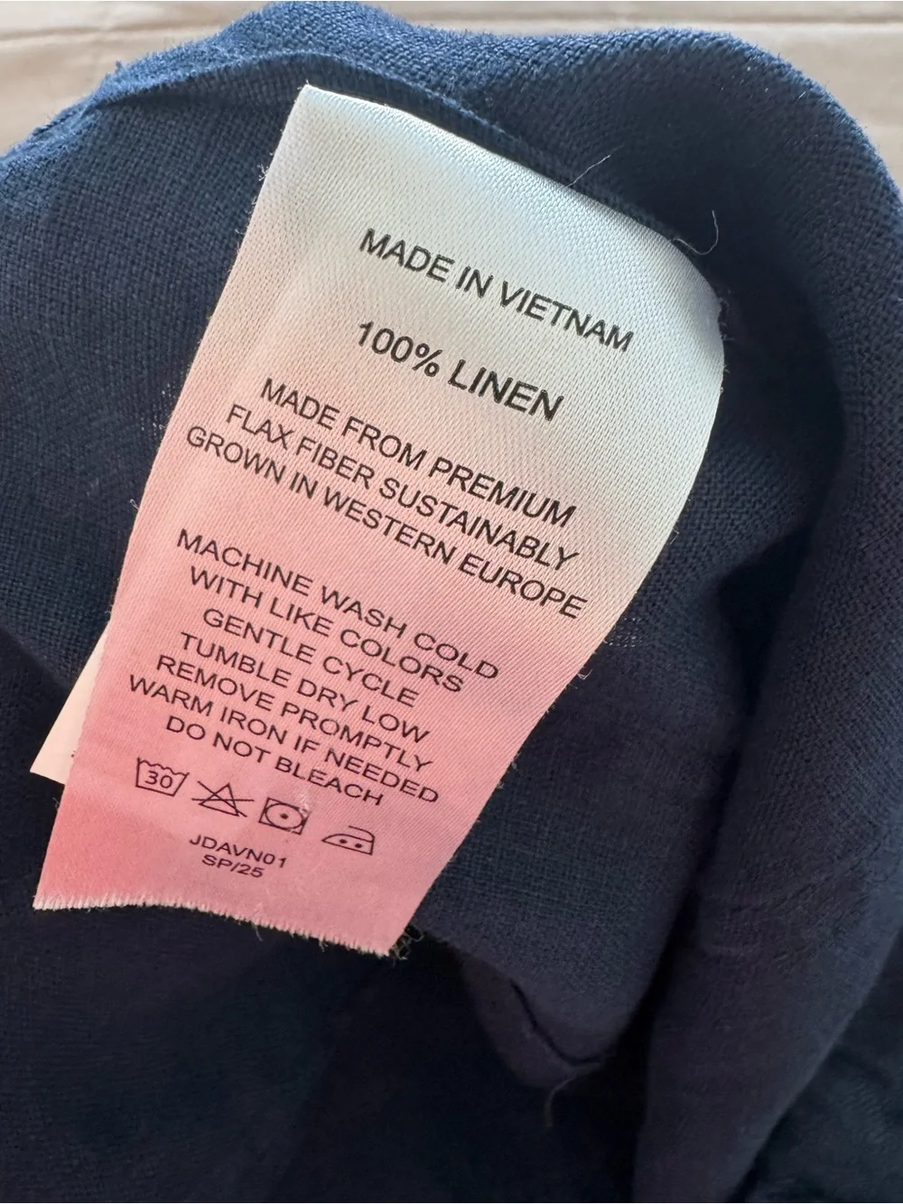 NWT Quince 100% Linen Pants Size 16